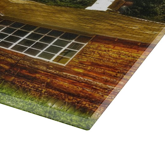 friedliches Kabinenglasschneidenbrett Schneidebrett (Ecke)