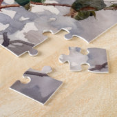 Friedliches Klettern Rose im Wasser Puzzle (Seite)