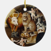 Friedliches Königreich, c.1834 (Öl auf Leinwand) Keramik Ornament (Hinten)