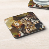 Friedliches Königreich, c.1834 (Öl auf Leinwand) Untersetzer (Linke Seite)