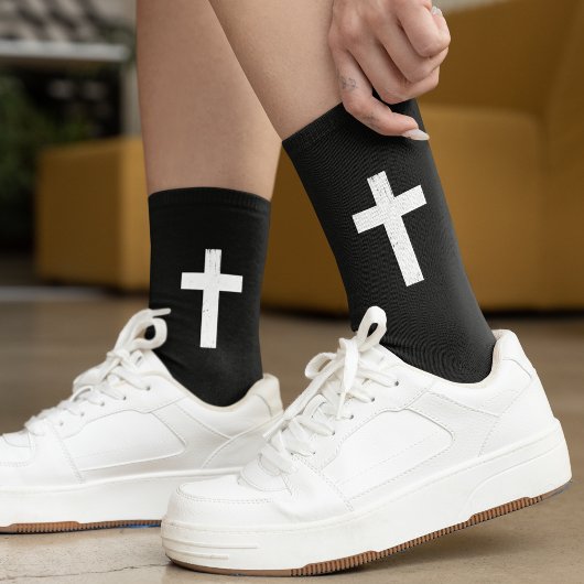 Friedliches Kreuz Socken