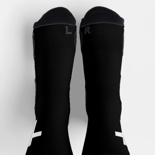 Friedliches Kreuz Socken (Oben)