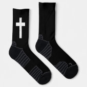 Friedliches Kreuz Socken (Rechts)