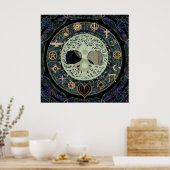 Friedliches Leben Poster (Küche)