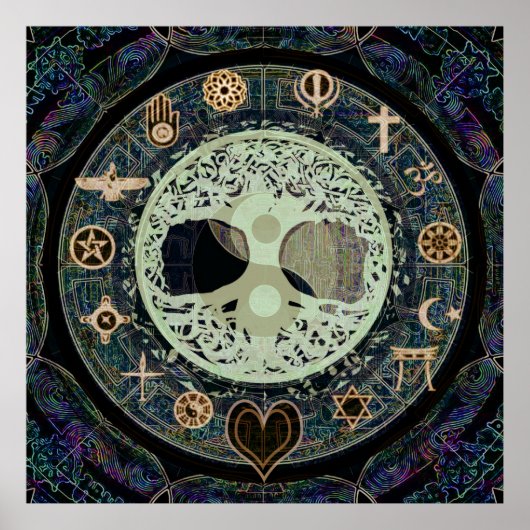 Friedliches Leben Poster (Vorne)