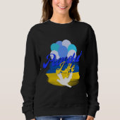 Friedliches Leben Sweatshirt (Vorderseite)