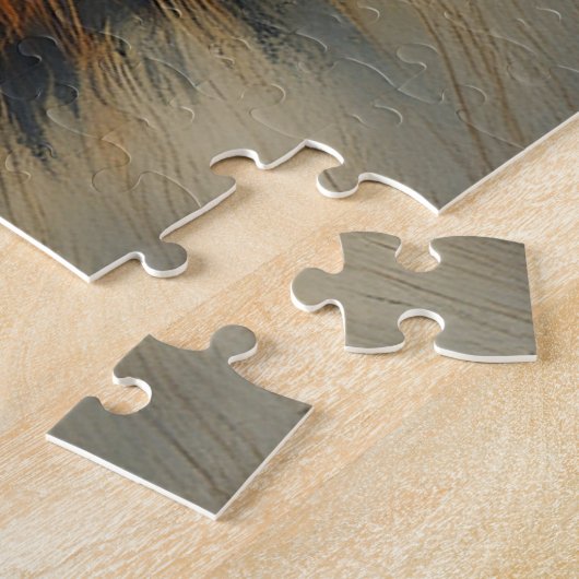 Friedliches Licht über den Horizont Puzzle (Seite)