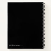 Friedliches Mediationsbuch Notizblock (Rückseite)