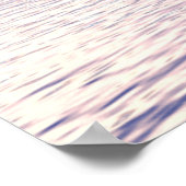 Friedliches Meer Poster (Ecke)