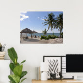 Friedliches Paradies Poster (Heimbüro)