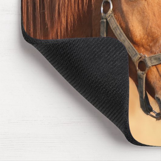 Friedliches Pferd Mousepad (Ecke)