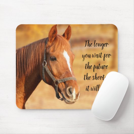 Friedliches Pferd Mousepad (Mit Mouse)