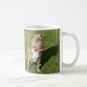 Friedliches Pitbull Kaffeetasse