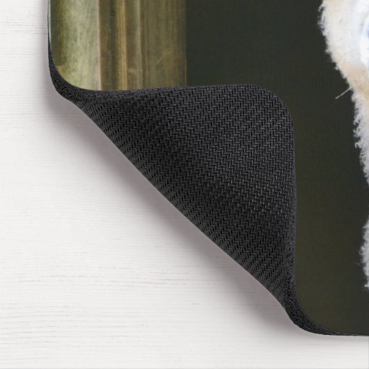 Friedliches Schaf Mousepad (Ecke)