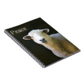 Friedliches Schaf Notizblock (Rechte Seite)