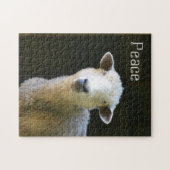Friedliches Schaf Puzzle (Horizontal)