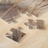 Friedliches Segeln Wasserfarbenküste Puzzle (Seite)