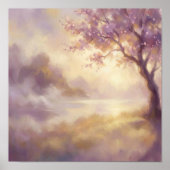 Friedliches Soft-Landschaft-Poster Poster (Vorne)
