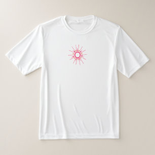 Friedliches Sonnenschein T-Shirt Tri-Blend Shirt