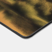 Friedliches Summer Lake Sunset Sky Foto Schreibtischunterlage (Ecke)