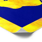 Friedliches Tierreich-Poster Poster (Ecke)