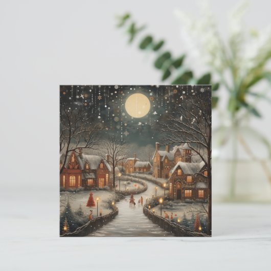 Friedliches Weihnachten (Stehend Vorderseite)