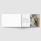 Friedliches weißes Winterporträt Gästebuch (Voll)