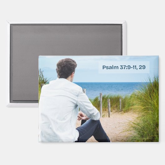 Friedliches Weltmagazin Magnet (Vorderseite/Rückseite)