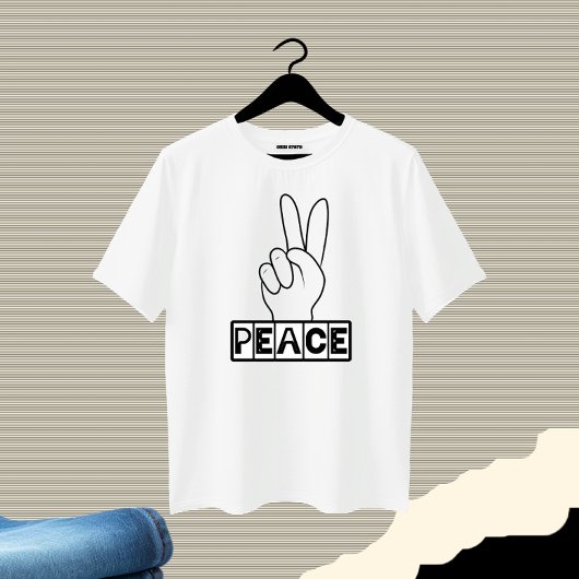 Friedliches Zeichen T-Shirt