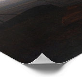 Friedrich - Abend Ostseestrand Poster (Ecke)