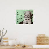 Friedrich August Kekule Poster (Küche)