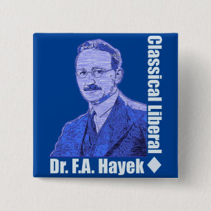 Friedrich August von Hayek Button