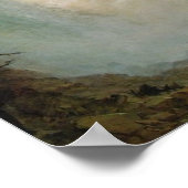 Friedrich Church Landschaftsbild Poster (Ecke)