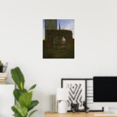 Friedrich - Churchyard Gate Poster (Heimbüro)