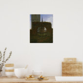 Friedrich - Churchyard Gate Poster (Küche)