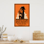 Friedrich der Große von Preußen Poster, Vintage Poster (Küche)