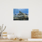 Friedrich - Eismeer Poster (Küche)