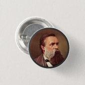 Friedrich Engels - Revers-Button Button (Vorne & Hinten)
