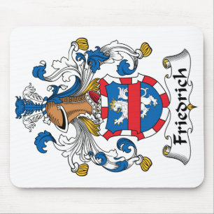 Friedrich-Familienwappen Mousepad