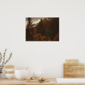 Friedrich - Felssteil im Harz Poster (Küche)