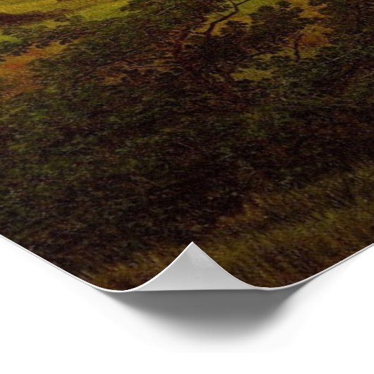 Friedrich - Grab alter Helden Poster (Ecke)