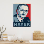 Friedrich Hayek Poster (Küche)