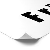 Friedrich Hayek Road zum Zitat von Powern mit eing Poster (Ecke)