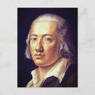 Friedrich Hölderlin von Franz Carl Hiemer, 1792 Postkarte