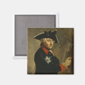Friedrich II. der Große Preußen, 1764 Magnet (Vorderseite/Rückseite)