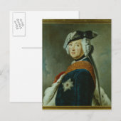 Friedrich II. der Große Preußen Postkarte (Vorne/Hinten)