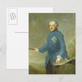 Friedrich II., Preußen, c.1770 Postkarte (Vorne/Hinten)