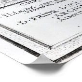 Friedrich III., Sachsenmeister Poster (Ecke)