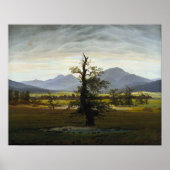 Friedrich - Lonely Tree Poster (Vorne)