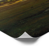 Friedrich - Lonely Tree Poster (Ecke)